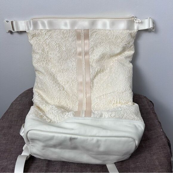 FENTY PUMA BY RIHANNA Lace Roll-Down Backpack, White - Picture 4 of 13